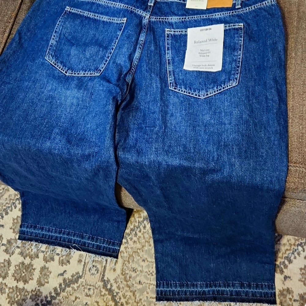 Relaxed Wide Size 42 Jeans